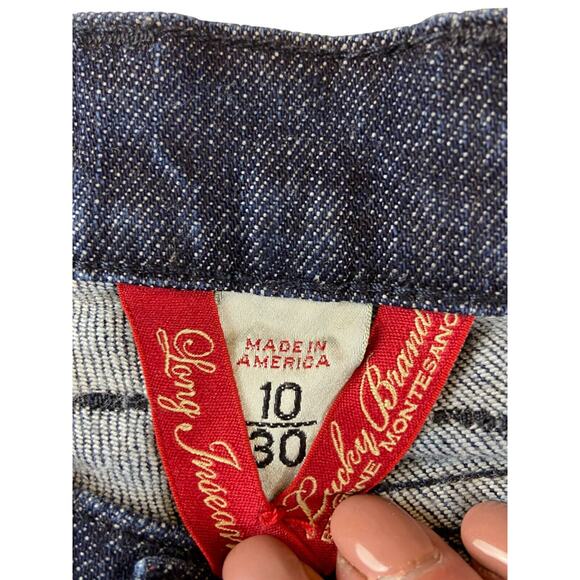 Lucky Brand Womens Blue Denim Zoe Jeans Size 10/30 Bootcut Back Flap Pockets - Picture 6 of 11